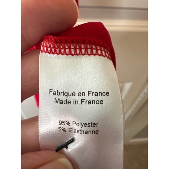 Musier Paris Red Iraklia Strappy Backless Midi Dress Women’s Size 6 / FR 38 - Picture 11 of 12